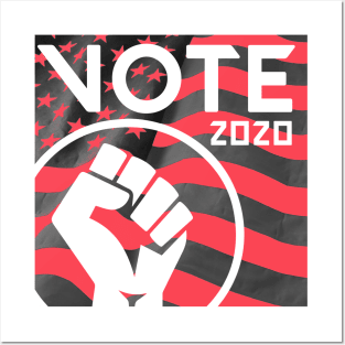 black lives matter vote 2020 Posters and Art